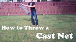 EASIEST Way to Throw a Cast Net