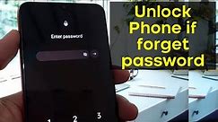 How to Unlock Phone if forgot password (2023)