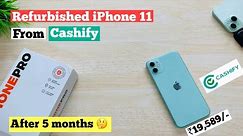 Cashify iPhone 11 after 5 months | Battery & Overall Performance 🤔 | ₹19K