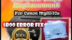 How to Replace EEPRoM Chips of Canon MG2570s with actual Tutorial