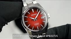 Seiko Presage Sharp Edged SPB227J1