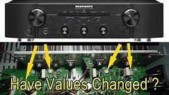 Marantz PM5005 Amplifier Testing DC Offset & Current Bios after 9 years Adjusting DC Offset & Bios