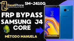 Quitar cuenta google Samsung J4 core / frp bypass / método manual