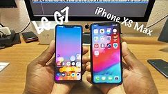 iPhone XS Max VS LG G7