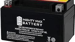 Mighty Max Battery YTX7A-BS -12 Volt 6 AH, 105 CCA, Rechargeable Maintenance Free SLA AGM Motorcycle Battery