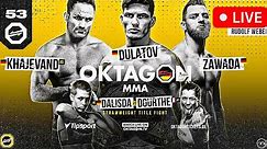OKTAGON 53: Dalisda vs. Dourthe | LIVE STREAM | MMA FIGHT COMPANION | Oberhausen, Germany | OKMMA TV