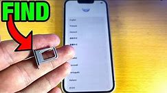 How To Check if your iPhone 14 Series has SIM Card Slot