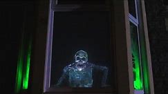 My halloween window projection 2020