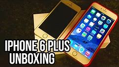 Apple iPhone 6 Plus Unboxing!! Setup and Hands On Review - Gold iPhone 6!!