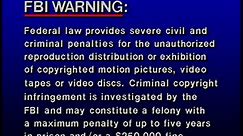 FBI Warning Screen/Sony BMG Music Entertainment Home Entertainment (2006)