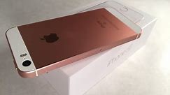 iPhone SE Rose Gold Unboxing