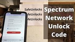 Spectrum Network Unlock Code for Any Model