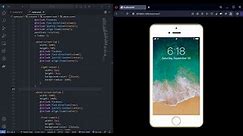 Designing an iPhone 6 UI with HTML and CSS | Step-by-Step Tutorial
