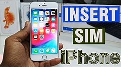 Apple iPhone 6s - How to insert SIM