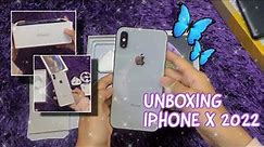 Unboxing iPhone X 2022