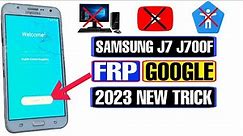 Samsung Galaxy J7 FRP Bypass 2023 | Samsung J7 FRP Bypass | Samsung J7 Google Bypass 2023 |
