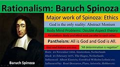 Spinoza | Monism | Panthesim | Parallelism | Double Aspect Theory | Philosophy Simplified