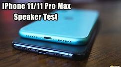 iPhone 11 & 11 Pro Max Speaker Test // SHOCKING!!!