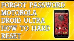 Forgot Password Droid Ultra How To Hard Reset Motorola