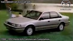 1988 - 1992 Mazda 626 Commercials Compilations (Part 3)
