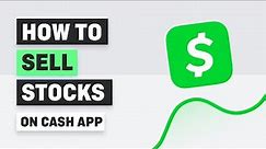 How To Sell Stocks With Cash App Investing