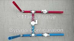 How to use your Water Heater Bypass Valves