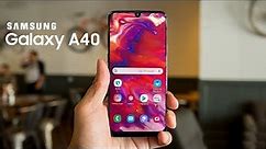 Samsung Galaxy A40 OFFICIAL- TOP 5 FEATURES!!!