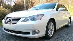 2011 lexus es350 review, mpg and test drive