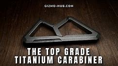 KOOTENAY : THE TOP GRADE TITANIUM CARABINER | Kickstarter | Gizmo-Hub.com
