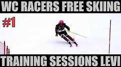WC Racers Free Skiing at LEVI 2020 #1