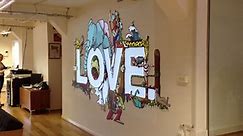 WIP- LOVE. Mural - Projection Mapping