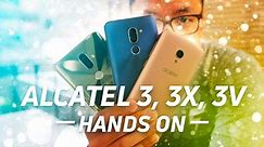 Alcatel 3/3X/3V Hands-On at MWC 2018