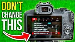 Canon R100 Best Photo Settings For Beginners | Complete Photography Settings Guide