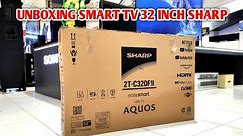 UNBOXING SHARP SMART TV 32 INCH‼️ 2T-C32DF1I #smarttv #sharp #electronic