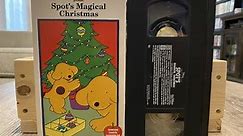 Disney Presents Spot: Spot's Magical Christmas 2000 VHS