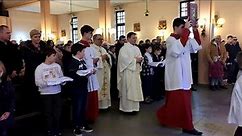 Nowi ministranci w parafii Świętego Krzyża w Płocku