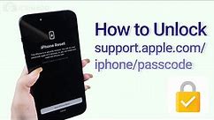 How to Unlock iPhone support.apple.com/iphone/passcode Screen If Forgot