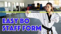 Bo Staff Beginner Combination Form | Learn Martial Arts