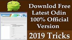 Odin Free Latest Official Version 2019 || How to Use and Odin Download