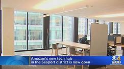 Amazon's new tech hub in the Seaport district is now open
