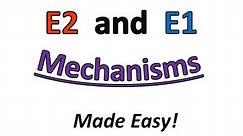 E2 and E1 Elimination Made Easy! Part 1 ( Mechanisms and Beta Hydrogens ) - Organic Chemistry
