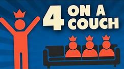 Four on a Couch | Actually Fun Youth Games
