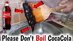 Boiling Coca Cola Experiment | Usamio