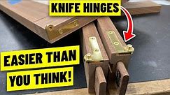 How to Install Knife Hinges | Perfect Every Time!