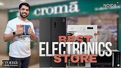 🔍 Croma Noida Store Tour for Best Croma Refrigerator, Washing Machine, and Microwave Deals 🛍️🏡