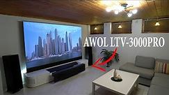 AWOL Vision LTV 3000 PRO review - The best triple laser 4K UST projector?
