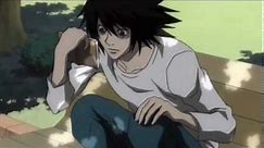 Death Note - L Funny Moment: "Oh! Yagami-kun!... Hello." [HD]