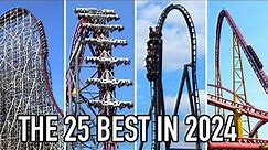 Top 25 Roller Coasters in the World (2024)