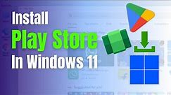 How to install google play store in Windows 11 | WSA with Google Play Store - MrTechno