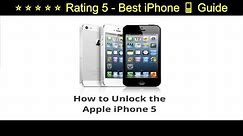 🔓 How to unlock iPhone 5 with iTunes 📲 CanadaUnlocking.com 🍁 | Unlock iPhone 5 att